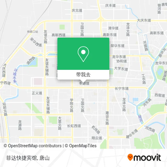菲达快捷宾馆地图