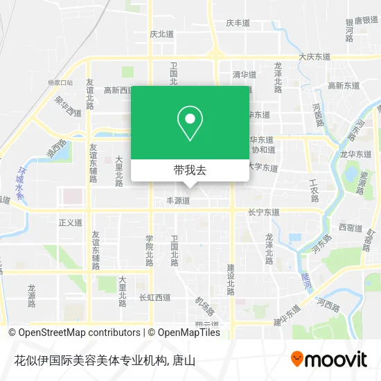 花似伊国际美容美体专业机构地图