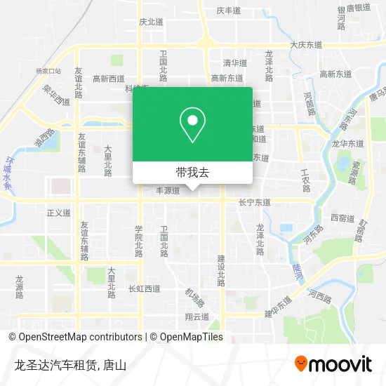龙圣达汽车租赁地图