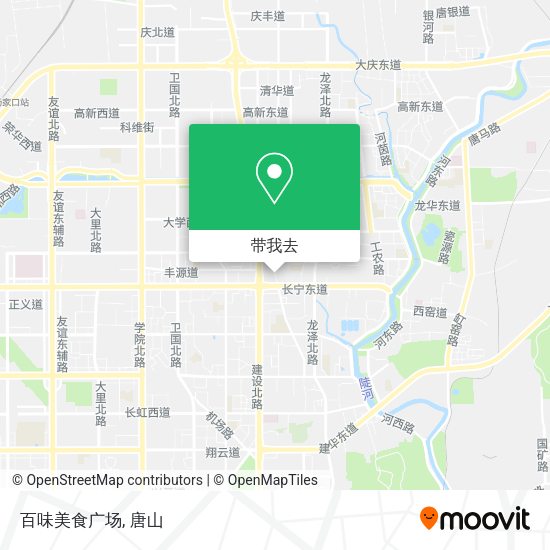百味美食广场地图