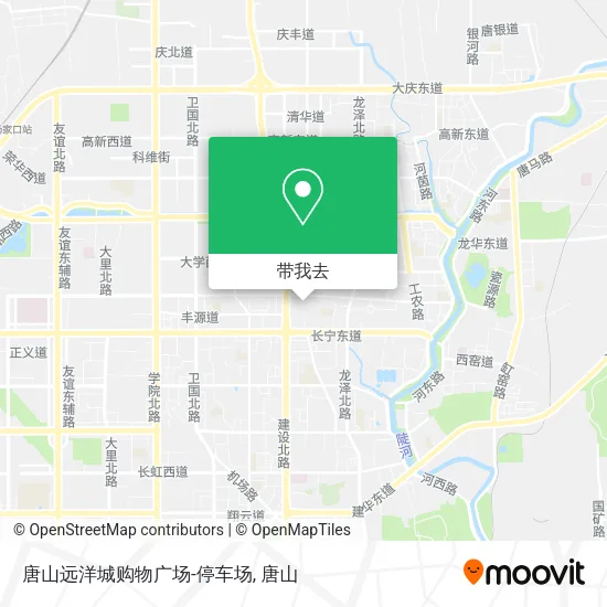 唐山远洋城购物广场-停车场地图