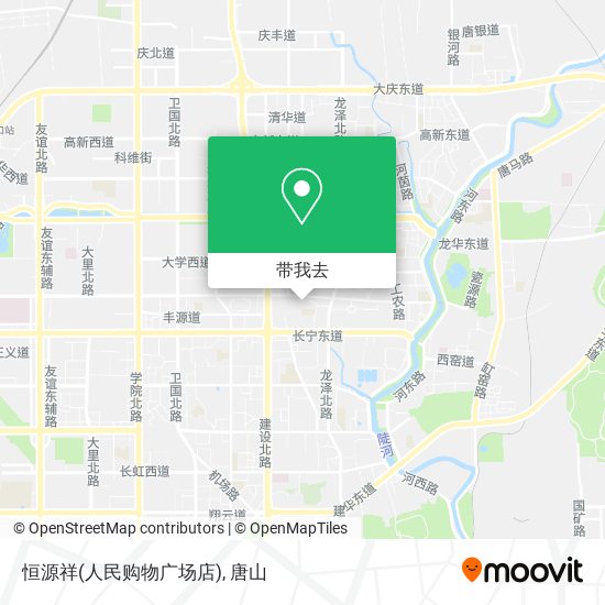 恒源祥(人民购物广场店)地图