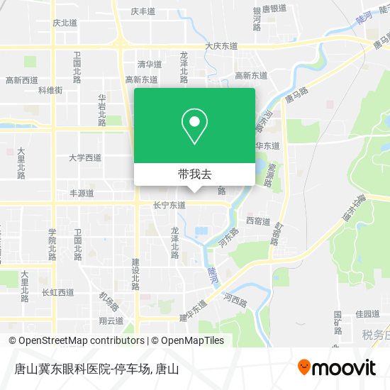 唐山冀东眼科医院-停车场地图