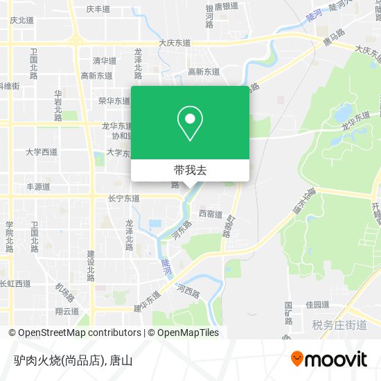 驴肉火烧(尚品店)地图