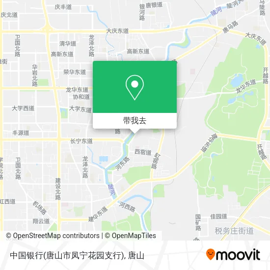 中国银行(唐山市凤宁花园支行)地图