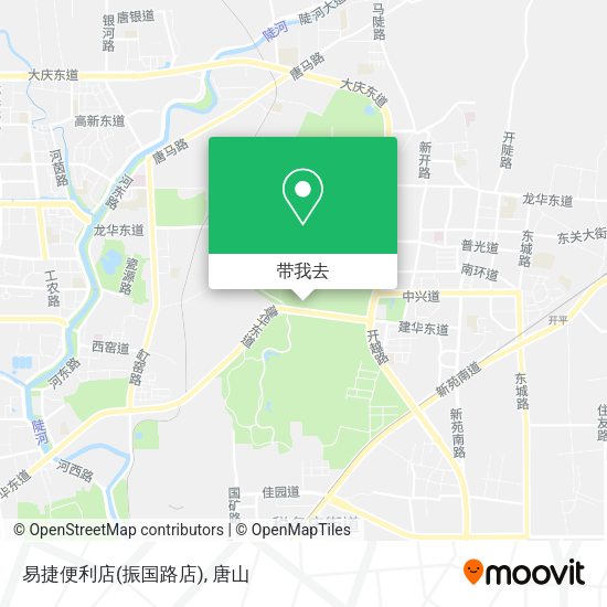 易捷便利店(振国路店)地图