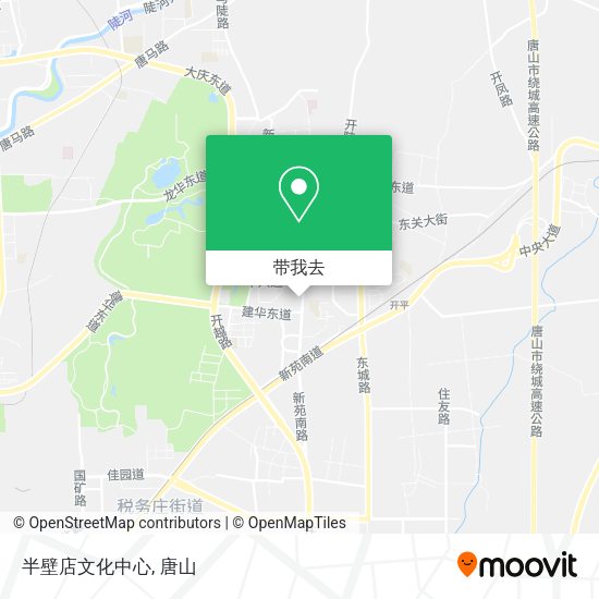 半壁店文化中心地图