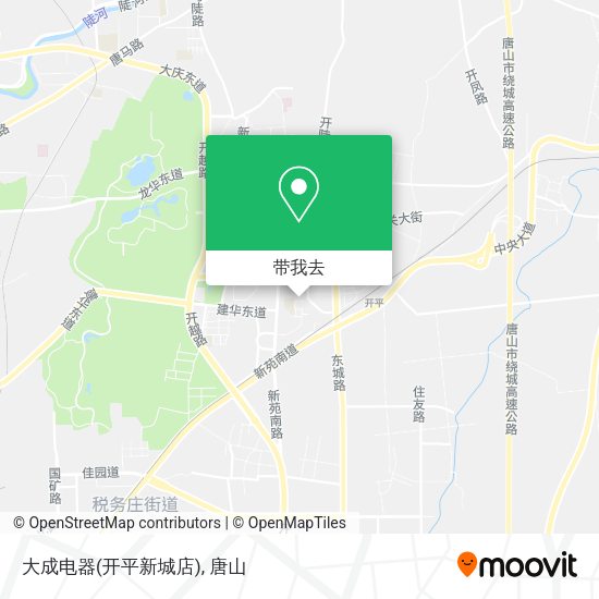 大成电器(开平新城店)地图