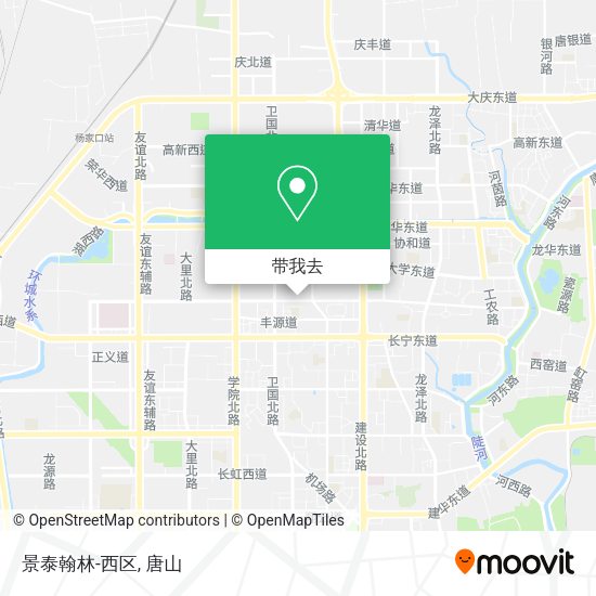 景泰翰林-西区地图