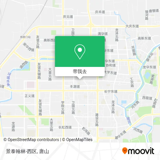 景泰翰林-西区地图