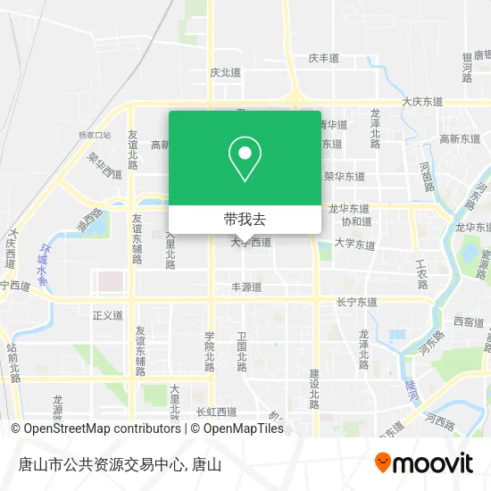 唐山市公共资源交易中心地图