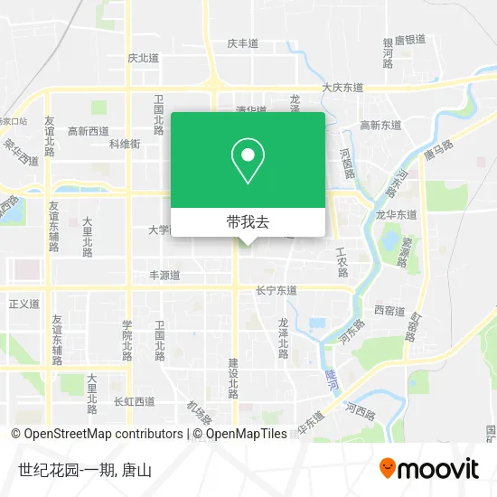 世纪花园-一期地图