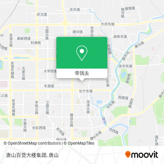 唐山百货大楼集团地图