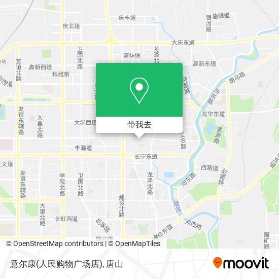 意尔康(人民购物广场店)地图