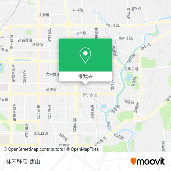 休闲鞋店地图