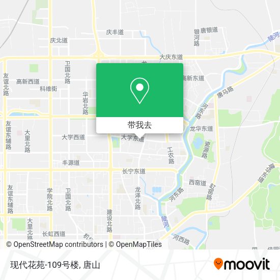现代花苑-109号楼地图