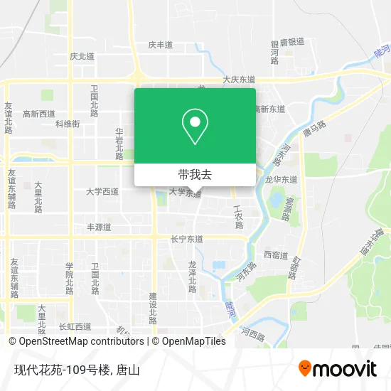现代花苑-109号楼地图
