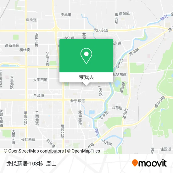 龙悦新居-103栋地图