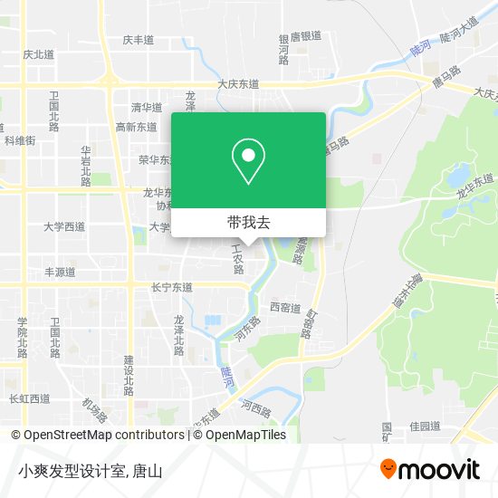 小爽发型设计室地图