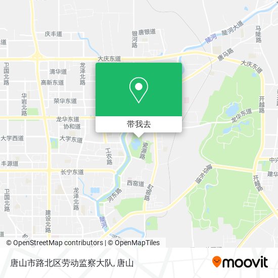 唐山市路北区劳动监察大队地图