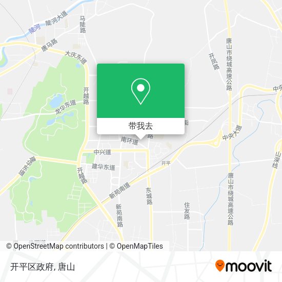 开平区政府地图