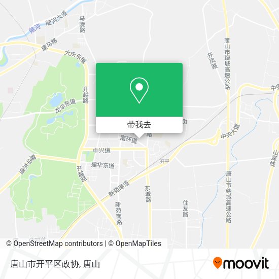 唐山市开平区政协地图