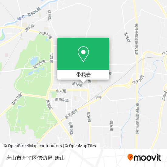 唐山市开平区信访局地图