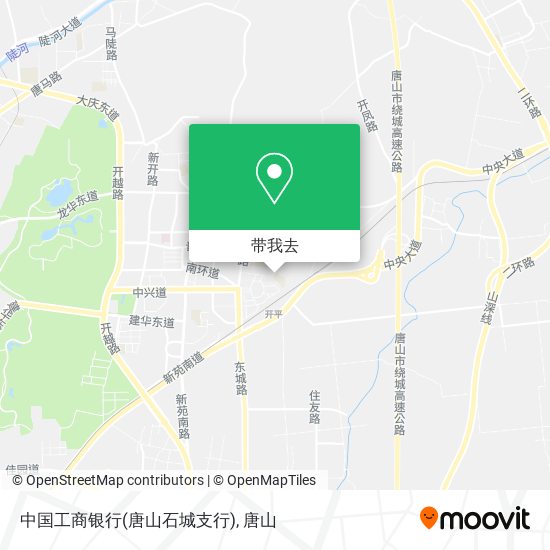 中国工商银行(唐山石城支行)地图
