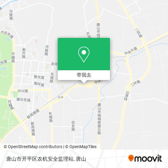 唐山市开平区农机安全监理站地图