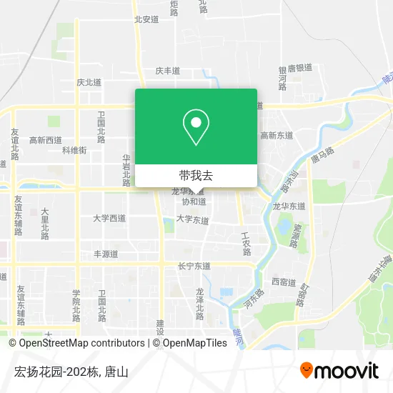 宏扬花园-202栋地图