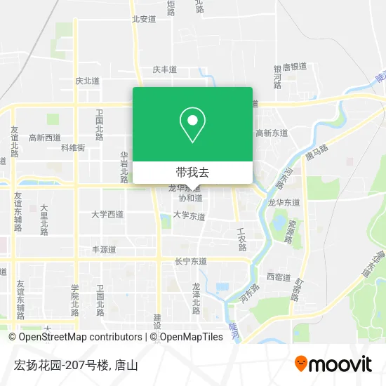 宏扬花园-207号楼地图