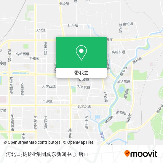 河北日报报业集团冀东新闻中心地图