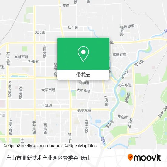唐山市高新技术产业园区管委会地图