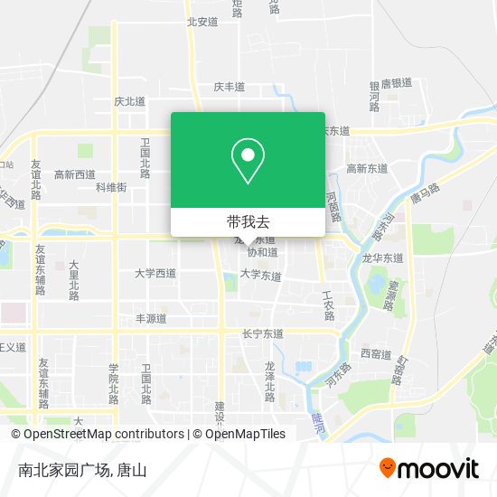 南北家园广场地图