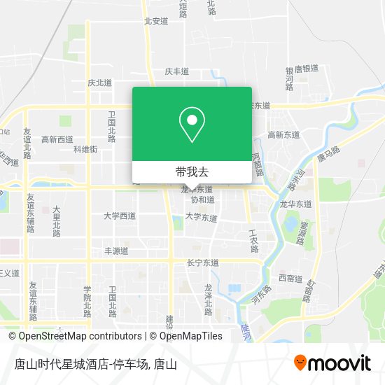 唐山时代星城酒店-停车场地图