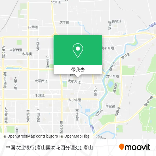 中国农业银行(唐山国泰花园分理处)地图