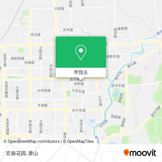 宏扬花园地图