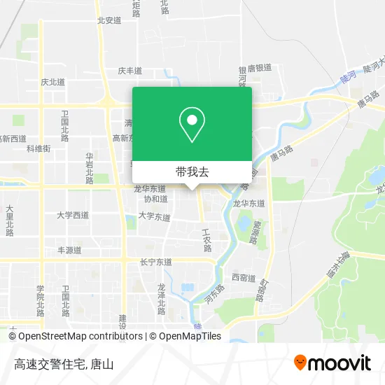 高速交警住宅地图