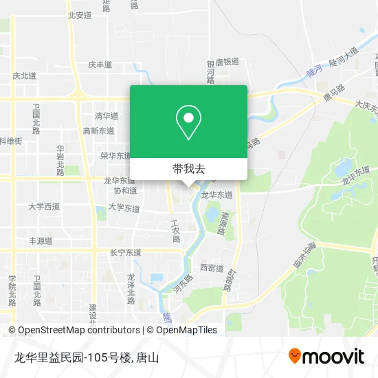 龙华里益民园-105号楼地图