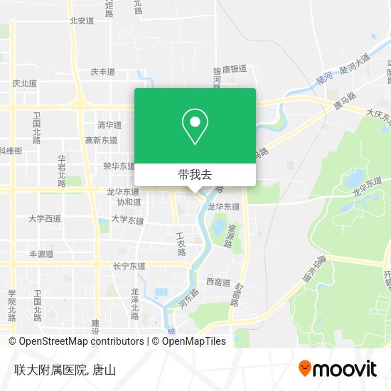 联大附属医院地图