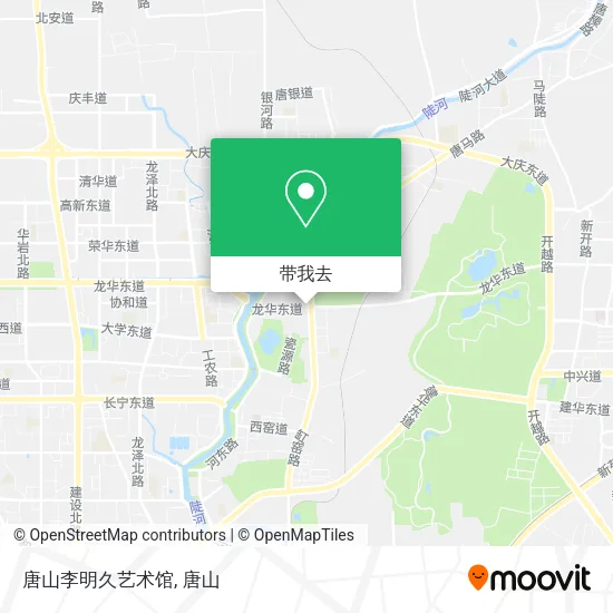 唐山李明久艺术馆地图