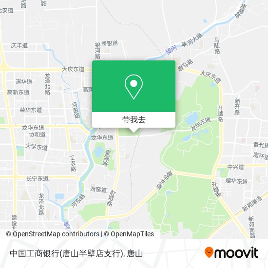 中国工商银行(唐山半壁店支行)地图