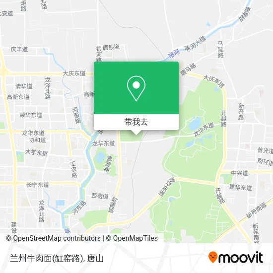 兰州牛肉面(缸窑路)地图