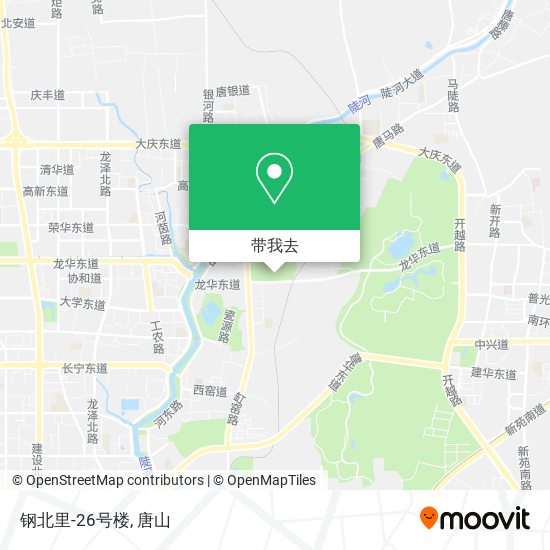 钢北里-26号楼地图