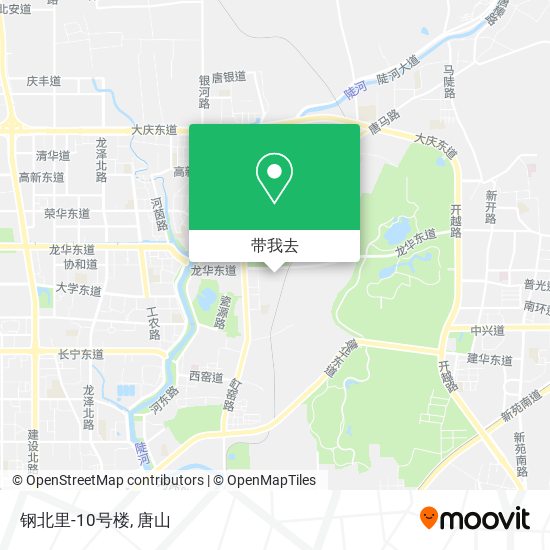 钢北里-10号楼地图