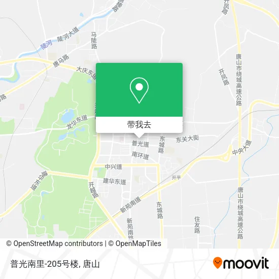 普光南里-205号楼地图