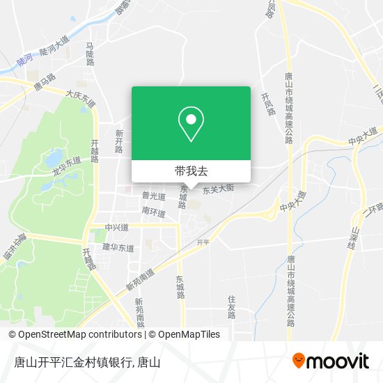 唐山开平汇金村镇银行地图