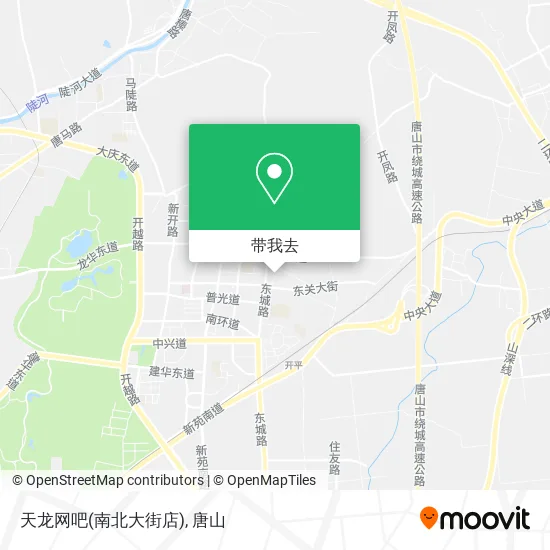 天龙网吧(南北大街店)地图