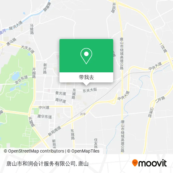 唐山市和润会计服务有限公司地图