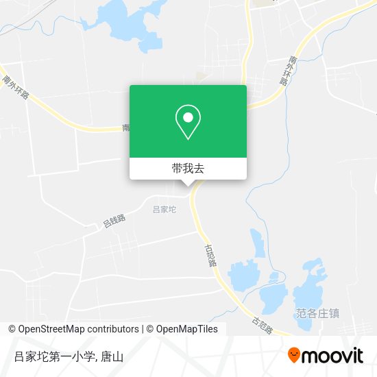 吕家坨第一小学地图